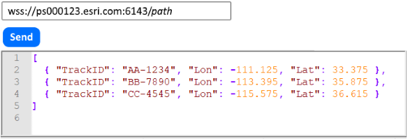 Данные о событиях, организованные в массив JSON Данные о событиях, организованные в массив JSON